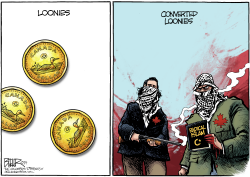 LOONIES by Nate Beeler