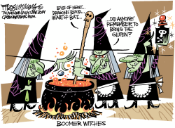 BOOMER WITCHES by David Fitzsimmons