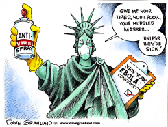 NEW YORK AND EBOLA by Dave Granlund