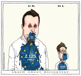 GRAPH ABOUT DISCONTENT by Joep Bertrams