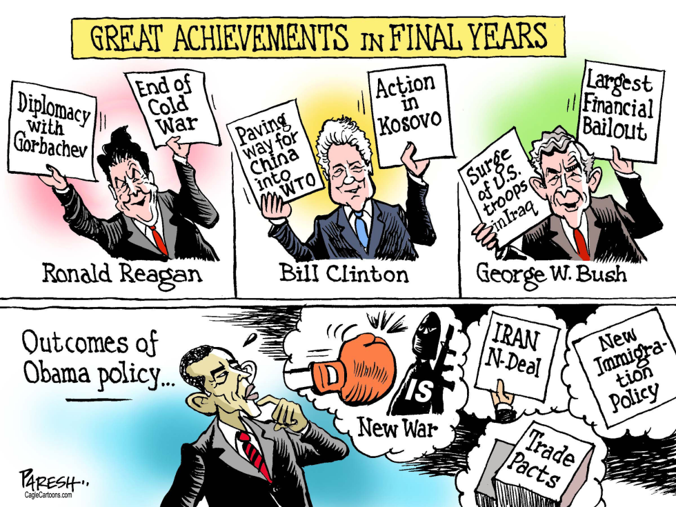  PRESIDENTS IN FINAL YEARS by Paresh Nath