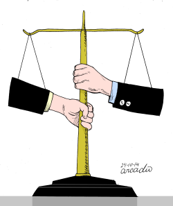 LA JUSTICIA BASADA EN EL PODER by Arcadio Esquivel