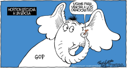 POLITICA DE OBAMA  by Bob Englehart