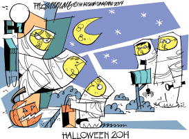 HALLOWEEN 2014 by David Fitzsimmons