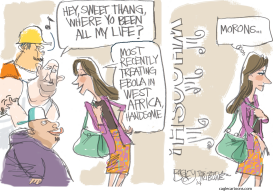 CATCALLING HARASSMENT  by Pat Bagley