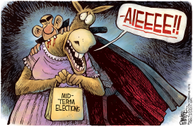 OBAMA VAMPIRE by Rick McKee