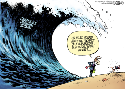 THE WAVE by Nate Beeler