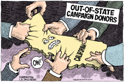 LOCAL-CA OUT OF STATE CAMPAIGN DONATIONS by Wolverton