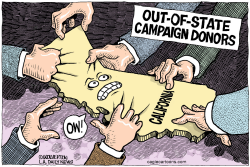 LOCAL-CA OUT OF STATE CAMPAIGN DONATIONS by Wolverton