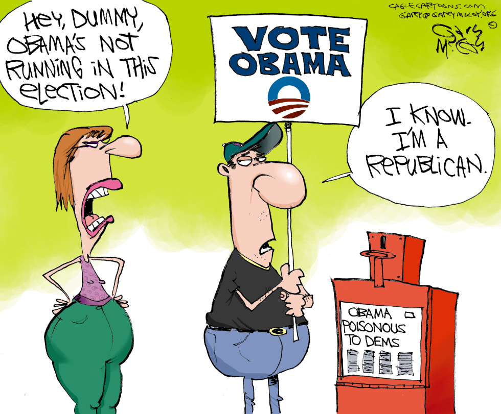  VOTE OBAMA 2014 by Gary McCoy