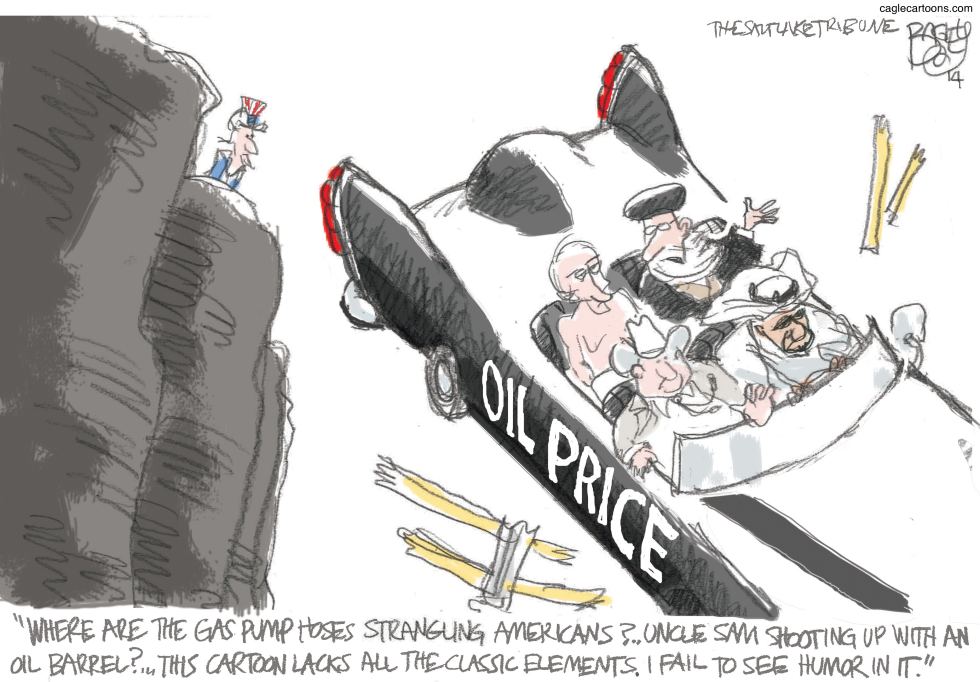  PRICE OF OIL by Pat Bagley