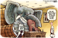 GOP WINS BIG by Rick McKee