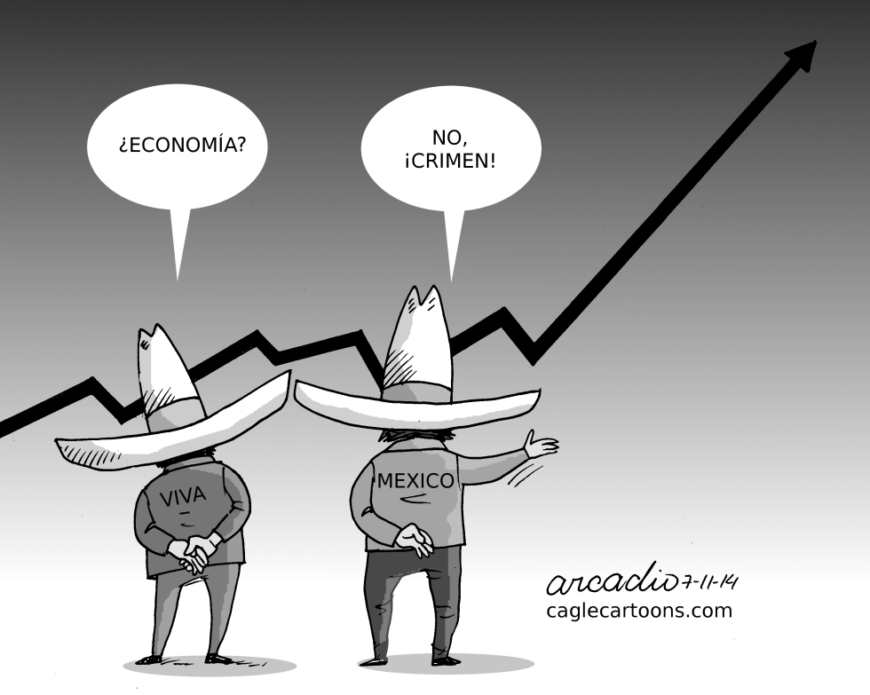  CRIMEN AL ALZA EN MéXICO by Arcadio Esquivel