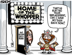 BYE BYE BACHMANN by Steve Sack