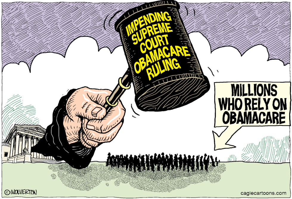  SUPREME COURT OBAMACARE CHALLENGE by Wolverton