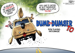 DUMB AND DUMBER by Nate Beeler