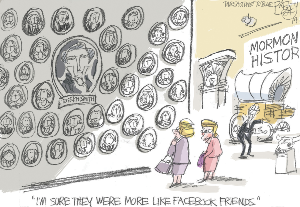  JOSEPH SMITH WIVES by Pat Bagley