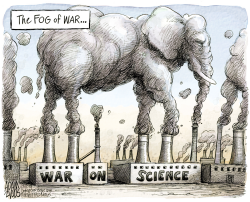 WAR ON SCIENCE by Adam Zyglis