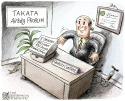 TAKATA AIRBAG by Adam Zyglis