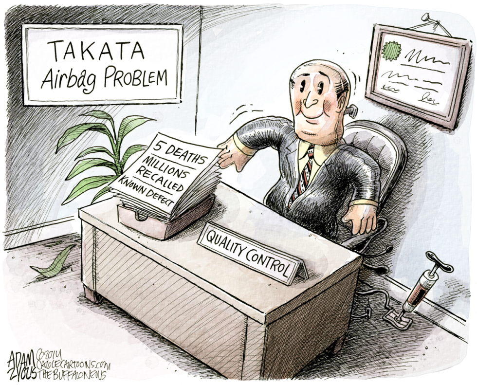  TAKATA AIRBAG by Adam Zyglis