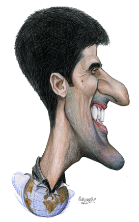 NOVAK DJOKOVIC by Petar Pismestrovic