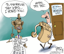 OBAMA'S HEARING by Gary McCoy