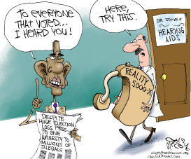 OBAMA'S HEARING by Gary McCoy