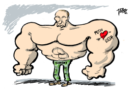 PUTIN AND ECONOMY by Tom Janssen