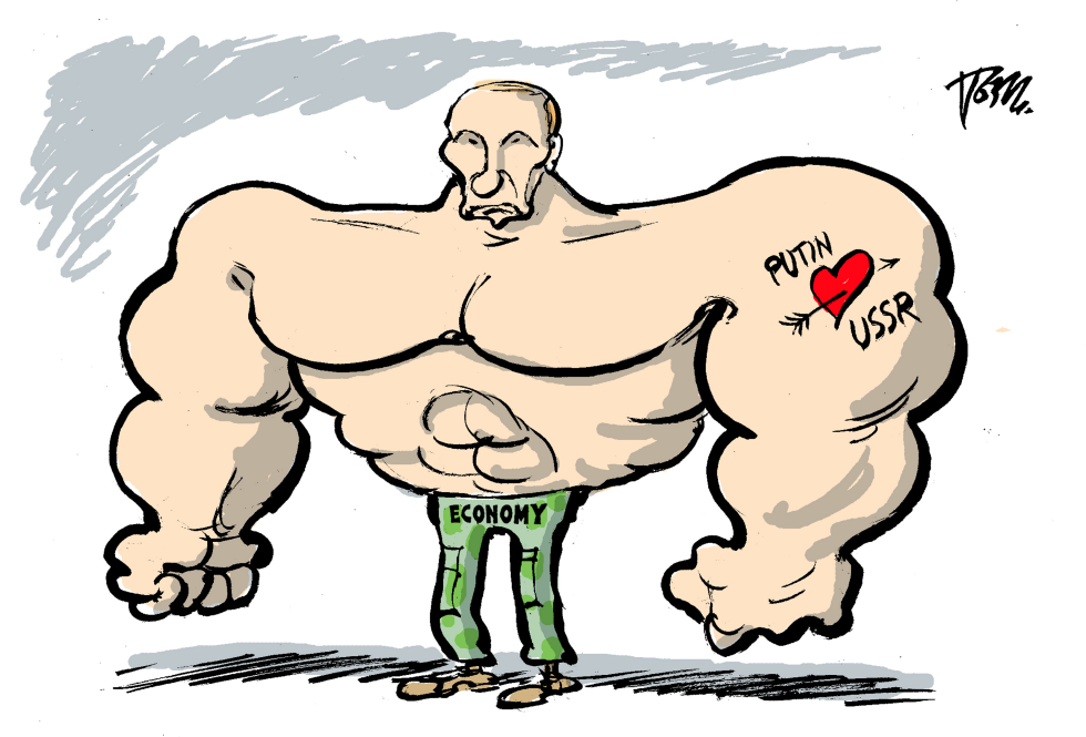  PUTIN AND ECONOMY by Tom Janssen