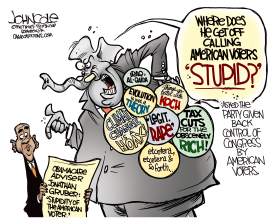 STUPID VOTERS by John Cole