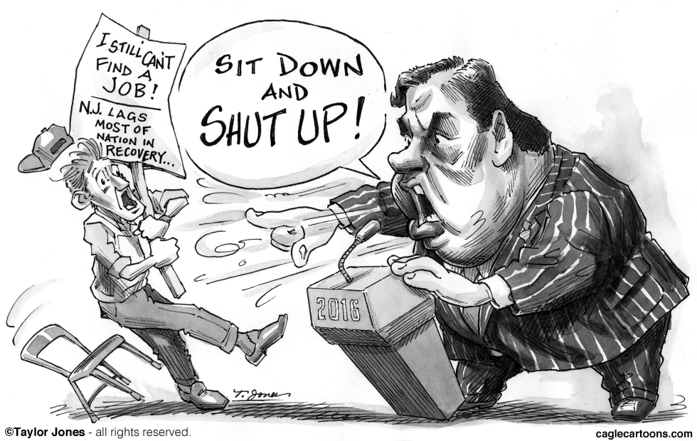  CHRIS CHRISTIE - BULLY PULPIT by Taylor Jones