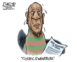 COSBY SWEATER by John Cole