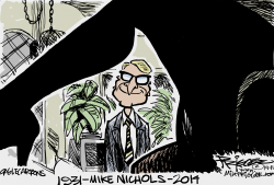 NICHOLS RIP by Milt Priggee