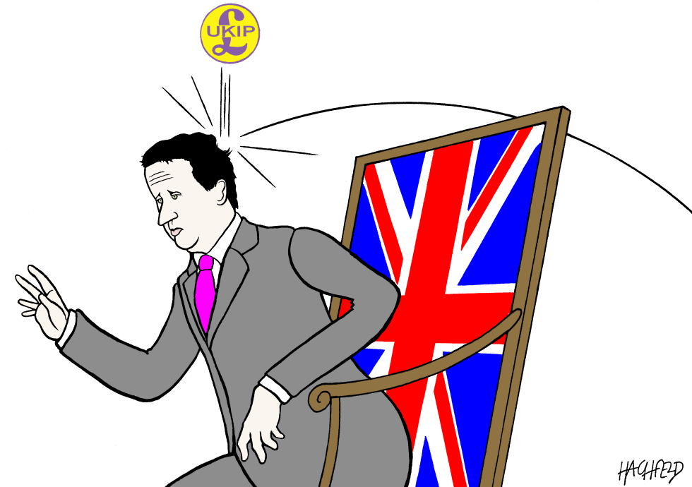  CAMERON, UKIP by Rainer Hachfeld