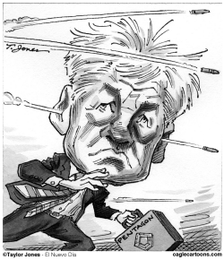 RENUNCIA CHUCK HAGEL by Taylor Jones