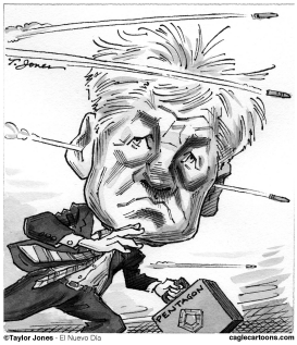 RENUNCIA CHUCK HAGEL by Taylor Jones