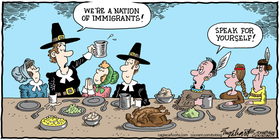  THANKSGIVING by Bob Englehart