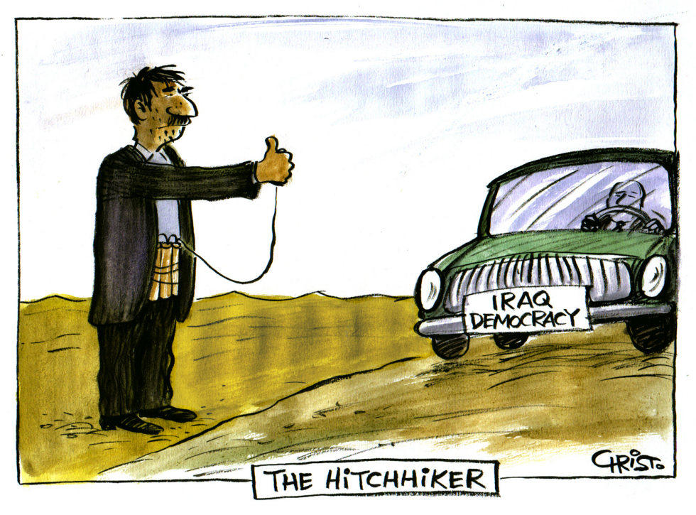  THE HITCHHIKER IN by Christo Komarnitski