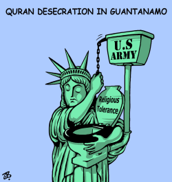 QURAN DESECRATION by Emad Hajjaj