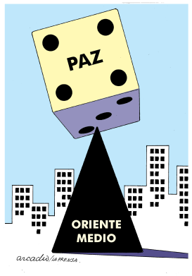 LA PAZ EN ORIENTE MEDIO by Arcadio Esquivel