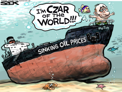 PUTIN TANKER by Steve Sack