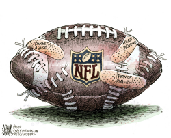 NFL IMAGE PROBLEM by Adam Zyglis