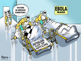 EBOLA SERIOUS VICTIMS by Paresh Nath