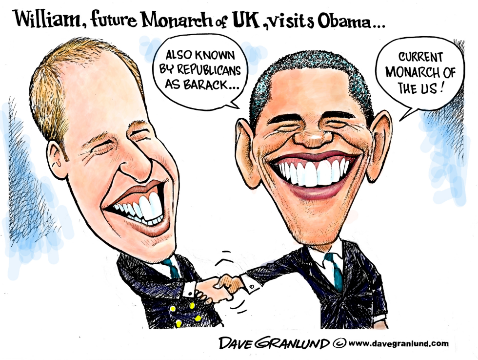  WILLIAM AND BARACK by Dave Granlund