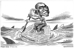 OBAMA ADRIFT by Taylor Jones