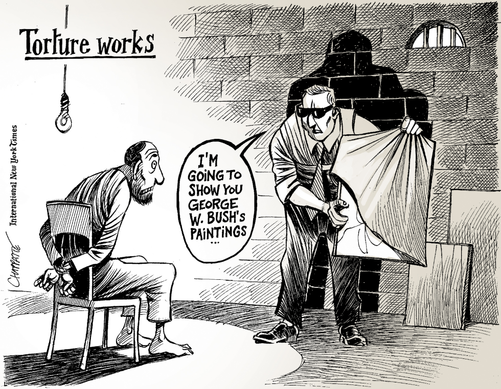  THE USA AND TORTURE by Patrick Chappatte