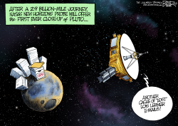 PICTURES FROM PLUTO by Nate Beeler