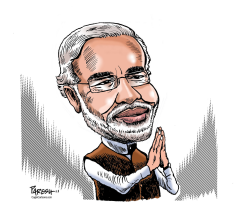 INDIA’S PM NARENDRA MODI by Paresh Nath