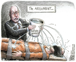 WATERBOARDING by Adam Zyglis