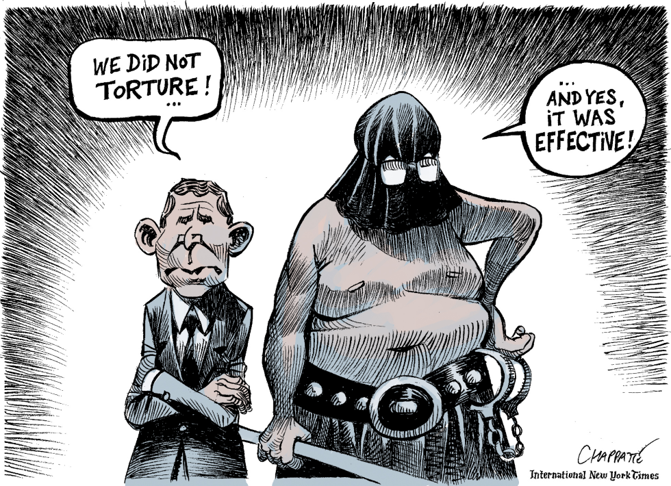  AFTER THE TORTURE REPORT by Patrick Chappatte